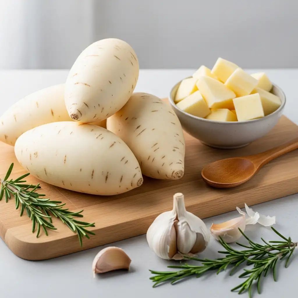 Ingredients of White Sweet Potato Recipe