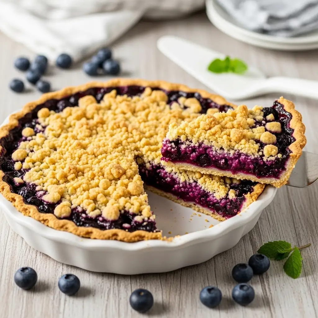 Irresistible Homemade Blueberry Crumble Pie Recipe Guide