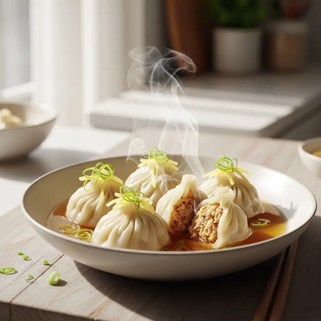 Savory Vegan Soup Dumplings A Flavorful Plant-Based Twist
