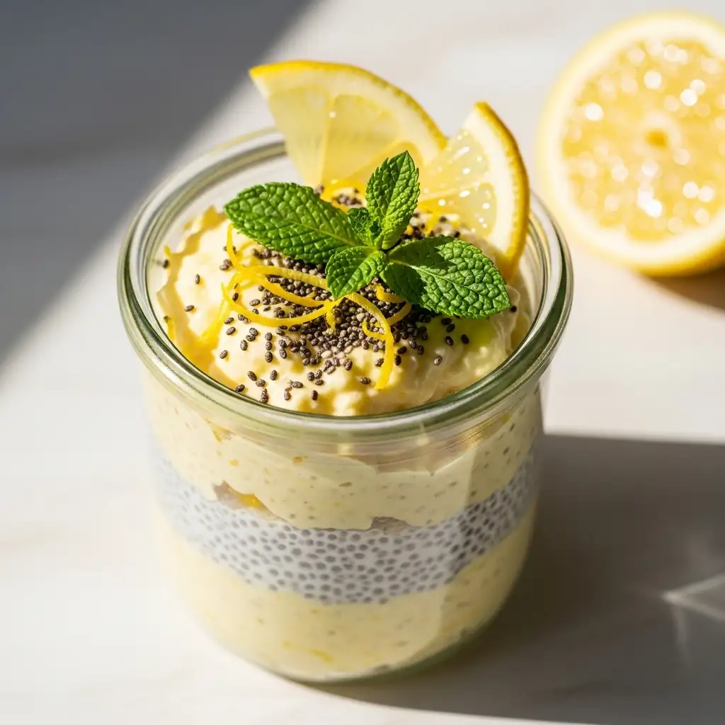 Zesty Lemon Chia Pudding A Refreshing Superfood Treat