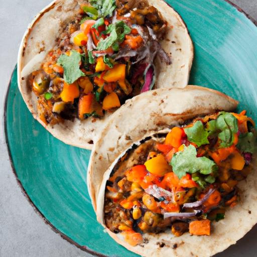 Flavor-Packed‌ Sweet Potato ⁢and black Bean​ Tacos⁣ Recipe