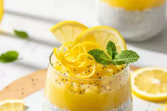 Zesty Lemon Chia Pudding A Refreshing Superfood Treat